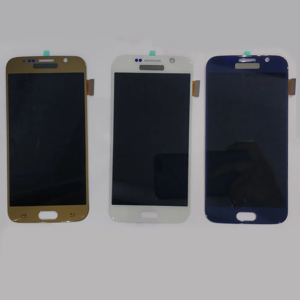 G920f lcd для samsung GALAXY S6 G920 G920F lcd дисплей кодирующий преобразователь сенсорного экрана в сборе без рамки для samsung S6 TFT lcd дисплей