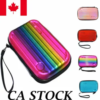 

CA Fashion Colorful Laser Messenger Handbag Purse Card Clutch Mini Suitcase HandBag