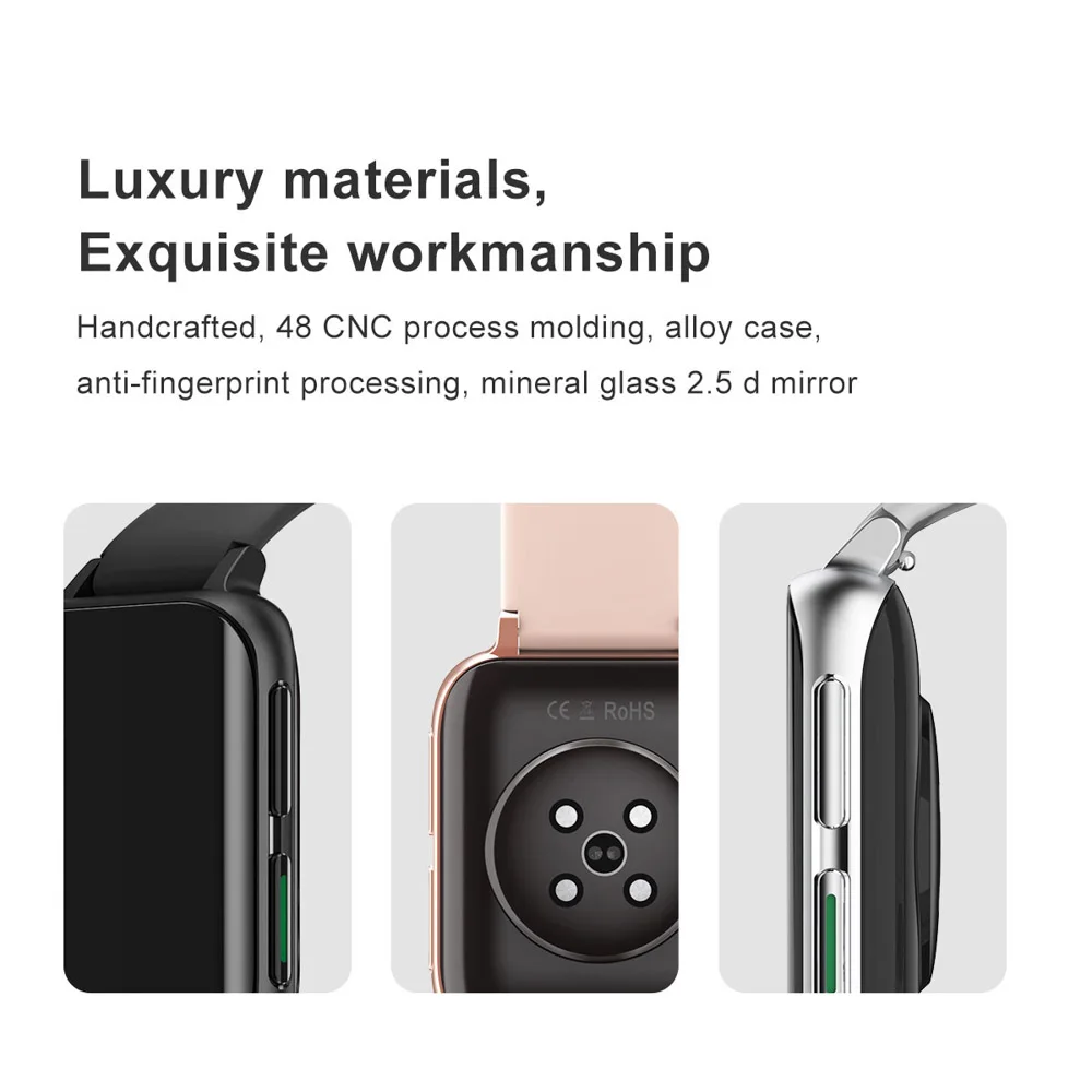 Smartver com Tela Touch para Homens e Mulheres Reprodução de Música Compatível com Android e Ios Ecg-novo Full Polegadas Fitness Rastreador Esportivo 2022 - Image 6
