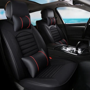 

Full Coverage PU Leather car seat cover flax fiber auto seats covers for Mini hatchback cabrio clubman coupe roadster countryman