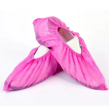 

200 Pcs Disposable Shoes Dust Cover Dust-Proof Thickened Floor Shoes Cover Waterproof Overshoes For Outdoor Indoor