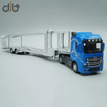 Camion d'ingénierie moulé sous pression 1:50, jouet de Transport Vechicle tirer vers l'arrière avec son et lumière
