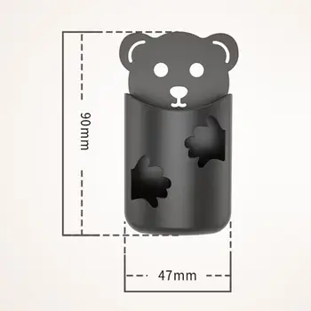 

Bear Storage Rack Wall Mounted Storage Box Remote Control Storage Organizer Case