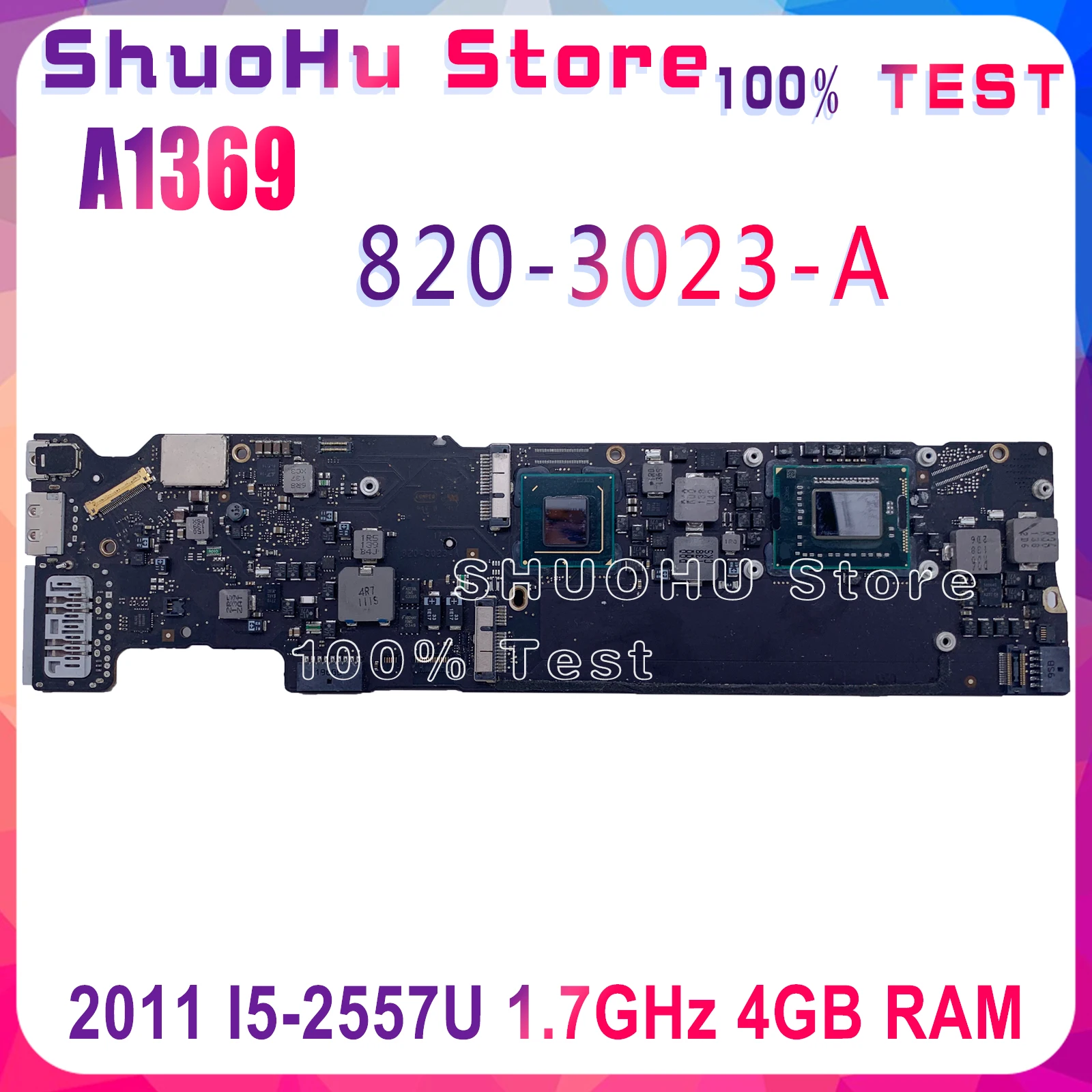 661-6057 FOR MacBook Pro 15&quot A1369 Logic Board 1.7GHz I5-2557U CPU 4GB RAM 820-3203-A Motherboard original Test | Компьютеры и