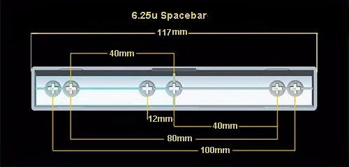 6.25u Spacebar
