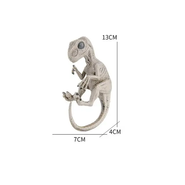 Reális Mini Dinoszauruszok Figurák Dinoszaurusz Játék Medál Tyrannosaurus Velociraptor Figure Gyerekeknek És Lányoknak - Image 6