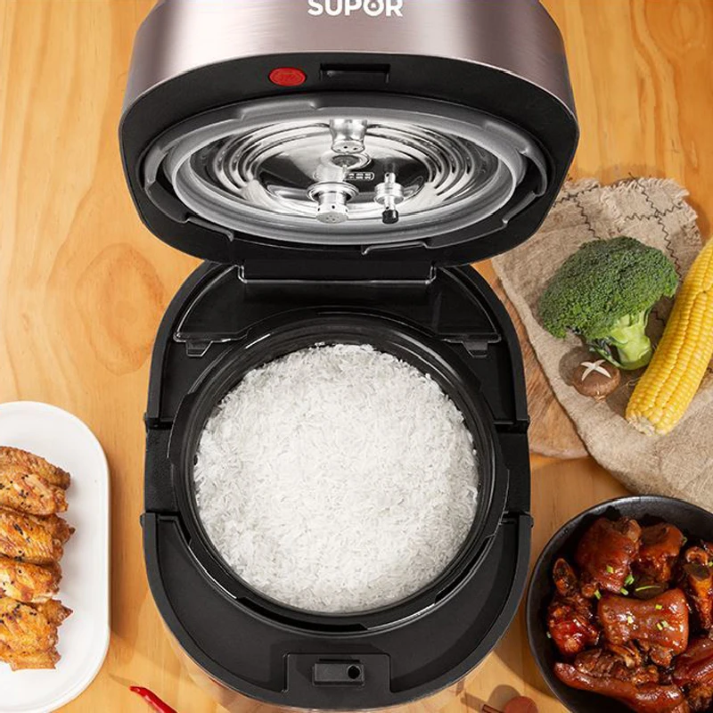 instant pot Supor pressure cooker Pot 220V 5L Rice Cooker intelligent 2200W IH Double inner pot multifunctional electric cooker