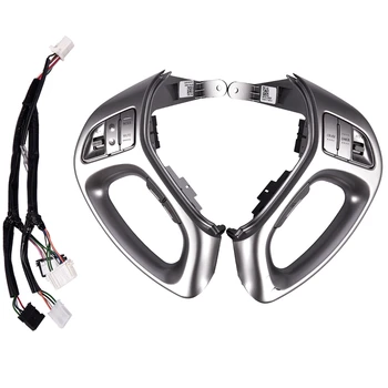

for Hyundai Ix35 Car Multi-Function Steering Wheel Button Cruise Control Buttons with Bluetooth Button with Cables