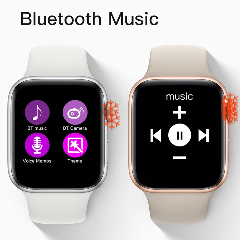 IWO 8 Смарт часы 44 мм серия 4 Чехол 1:1 Bluetooth часы браслет ЭКГ Smartwatch для Apple IPhone Xiaomi обновление IWO 7 5 6