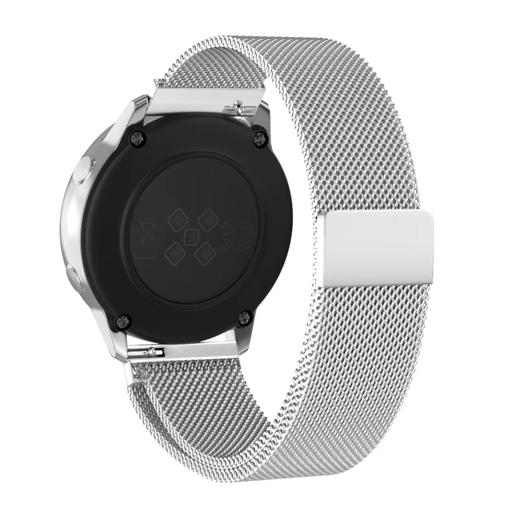 Магнитный браслет сменный ремешок для samsung Galaxy Watch Active 2 40 мм 44 мм магнитная пряжка Смарт-часы ремешок Y20
