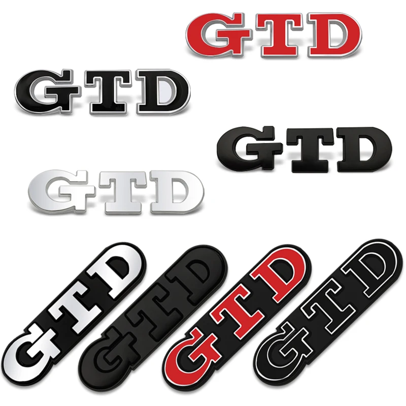 Автомобиль-Стайлинг металлическая наклейка 0s GTD решетка эмблема значок для VW Jetta