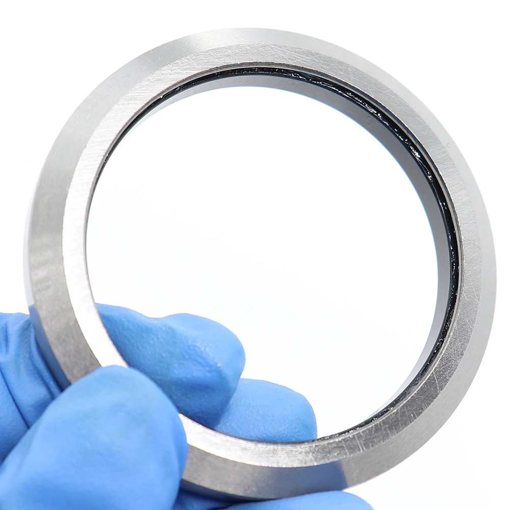 Bicycle Ball Bearing Bike Headset Bearings ACB518H8K Road Bike Headset Bearings 51.8*40*8mm 2 PCS 36/45 Degree Chrome Steel Tapered Upper Lower ACB Bearing Set