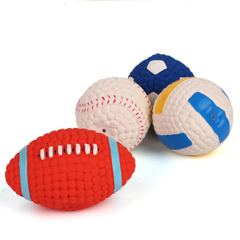 

New Style Interactive Toys for Dogs Pet Ball Chew Toy Clean Teeth Molars Toy Vocal Balls Pet Supplies