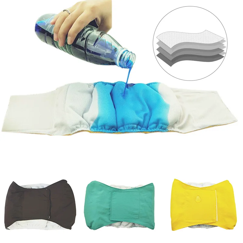 

Reusable Male Pet Dog Nappy Pants Simple Menstrual Sanitary Diaper Pets Physiological Pants Belly Band Shorts Pet Supplies