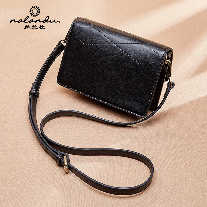 

Nalan Du Genuine Leather Rhombus Shoulder Bag Women's 2020 New Style Autumn And Winter Fashion Cowhide Crossbody Bag Women's Kor