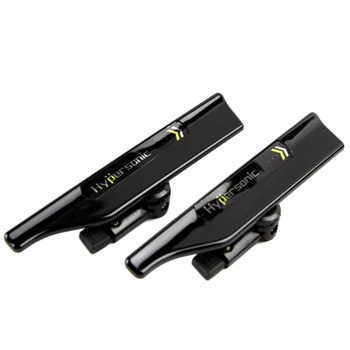 

Hypersonic 2 Pcs Black Wiper Stand Windshield Wiper Wing Windshield Wiper Blade Spoiler Mate Wing Auto Car Tool Accessories