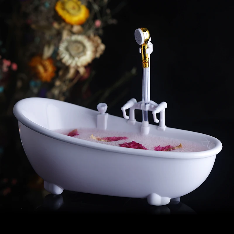 300ml White Bathtub Creative Cocktail Drink Cup Milkshake Beer Cold Personality Spray Water Container Bar Club Decorations | Дом и сад