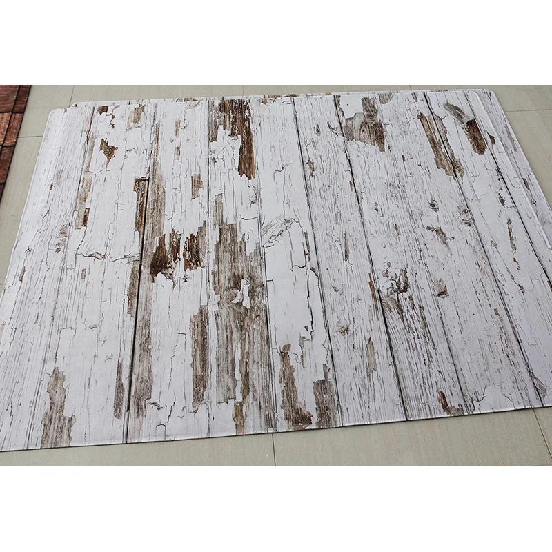 Pano de Fundo para Fotografia Tapete de Borracha Antiderrapante para Bebês Piso de Madeira Vintage para Estúdio Recém-nascidos Fotográfico - Image 6