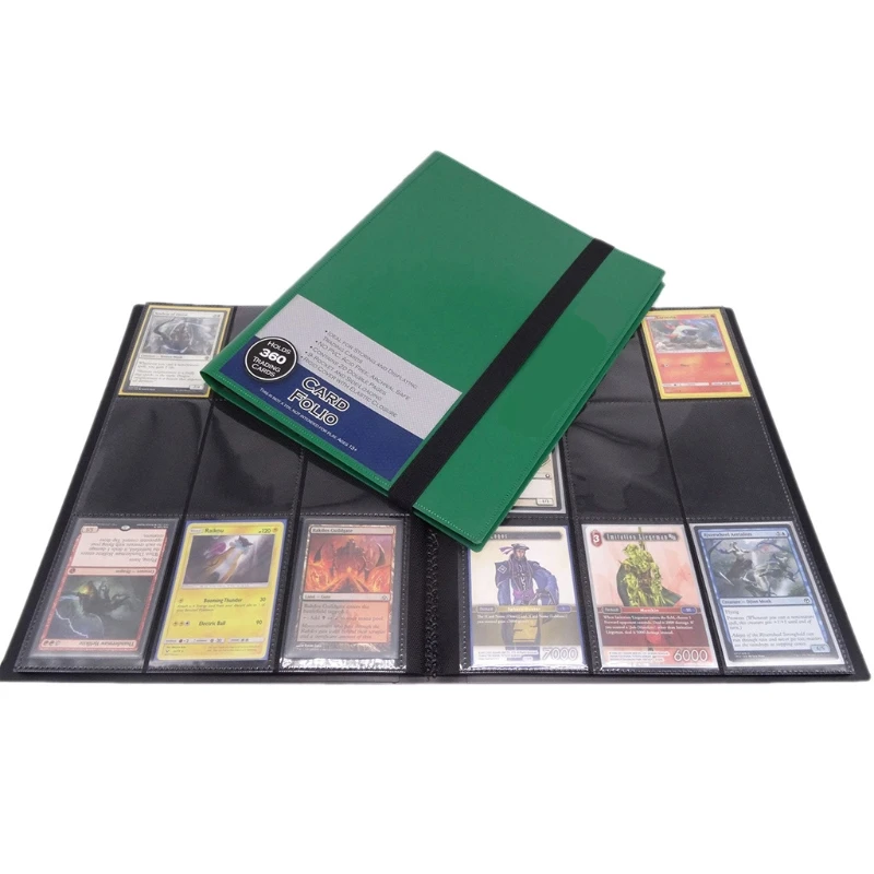 2024 New 360 Cards Capacity Pocket Holder Binders Albums for CCG Magic Yugioh Board Game Card Book Sleeve Holder harry potter a history of magic the book of the exhibition