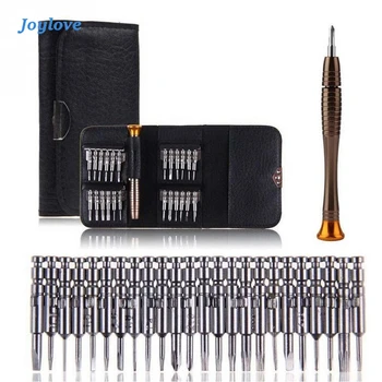 

JOYLOVE 25 In 1 One Set Precision Screwdriver Wallet Pocket Convenient Repair Tools For Electronics PC Laptop
