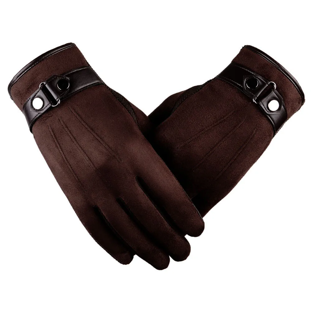 Противоскользящие мужские зимние перчатки, теплые мотоциклетные лыжные перчатки для сноуборда, перчатки для сенсорного экрана, Зимние перчатки для вождения