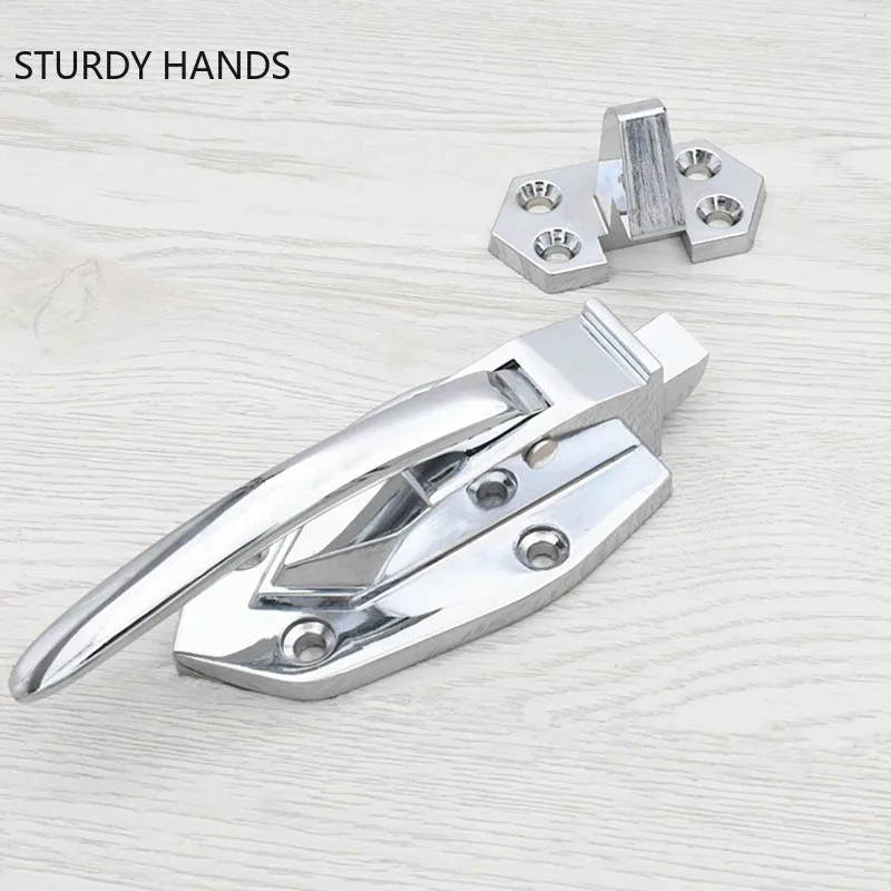 Oven Steam Cabinet Door Handle Cold Storage Freezer Flat Door Lock Buckle Electric Mechanical Equipment Hardware Accessories