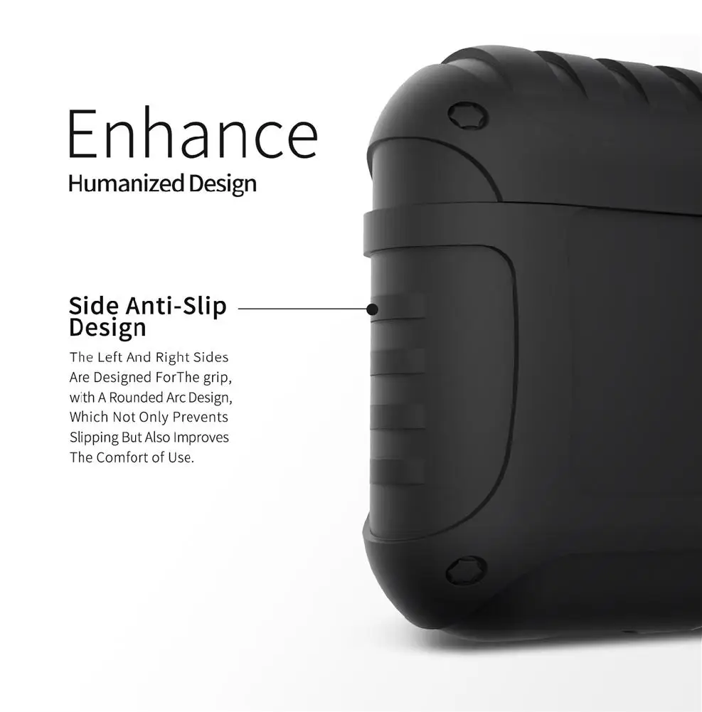 Портативный Силиконовый защитный чехол для AirPods для наушников Apple r30