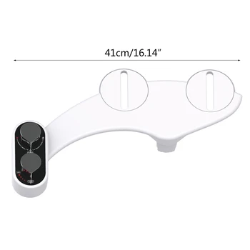 

Bathroom Self Cleaning Toilet Bidet Fresh Water Spray Non-Electric Attachment G6KA