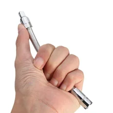 Cliquet d'entraînement 1/4 "6.3mm, adaptateur de barre d'extension à douille Flexible, serrer les boulons d'écrous desserrés, outils à main, kit d'outils, 150mm