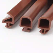 6M Bottom width 5/6/7mm EPDM sealing strips bridge aluminum door/window sealed plastic strips energy saving windows and doors
