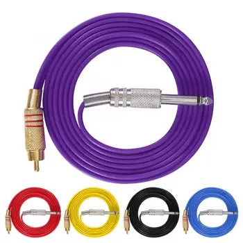

Footswitch 5 Colors Silicone Hook Line for Straight RCA Interface Insert Tattoo Machine Conversion kit
