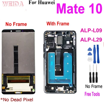 

AAA+ New 5.9” for LCD for HUAWEI Mate 10 LCD Display Touch Screen Digitizer Assembly for Huawei Mate 10 ALP L09 L29 Replacement