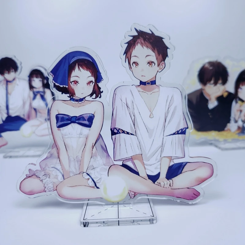 Японское аниме Hyouka Kotenbu Oreki Houtarou Chitanda Eru Cosplay фигурка на акриловой подставке +