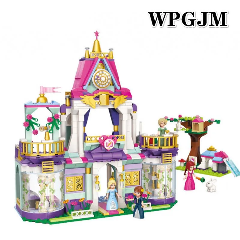 

628pcs Princess Leia Royal College Series Children's Building Blocks Toy Compatible Legoinglys City Girls Friends