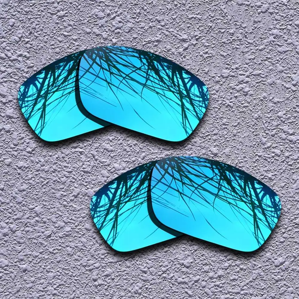 2 Pairs Polarized Replacement Lenses for Oakley Fuel Cell Sunglasses- Multiple Choices - Цвет линз: Blue-Blue