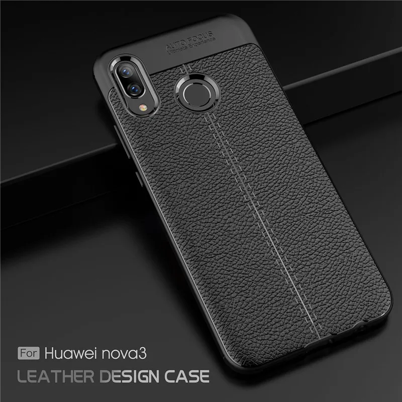 

For Huawei Nova 3 Case Silicone Shockproof Phone Case Cover For Huawei Nova 3 Back Cover Phone Case For Huawei Nova 3 Funda