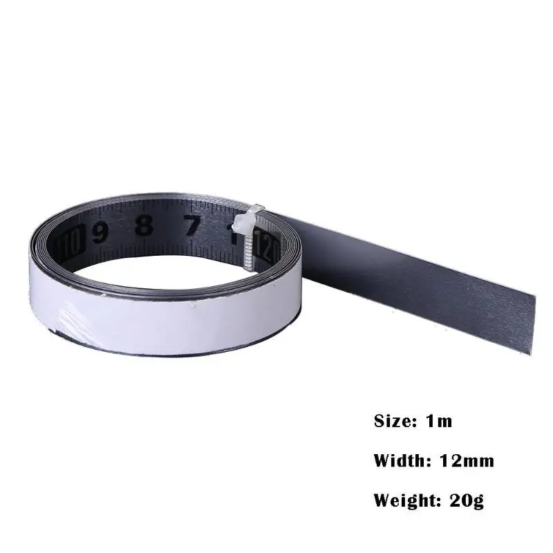 1m Metric Stainless Steel Scale Ruler Miter Track Tape Measure Woodworking Ruler Suitable For Metal And Other Solid Surfaces