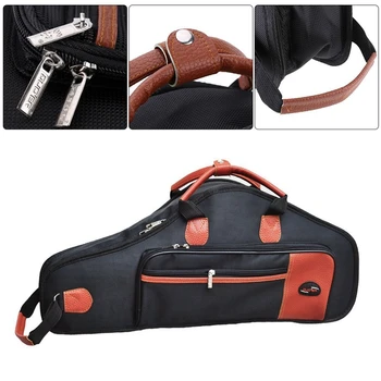 

1680D Water-resistant Oxford Cloth Bag Cotton Padded Advanced Fabrics Sax Soft Case Adjustable Shoulder Straps Pocket for Alto S