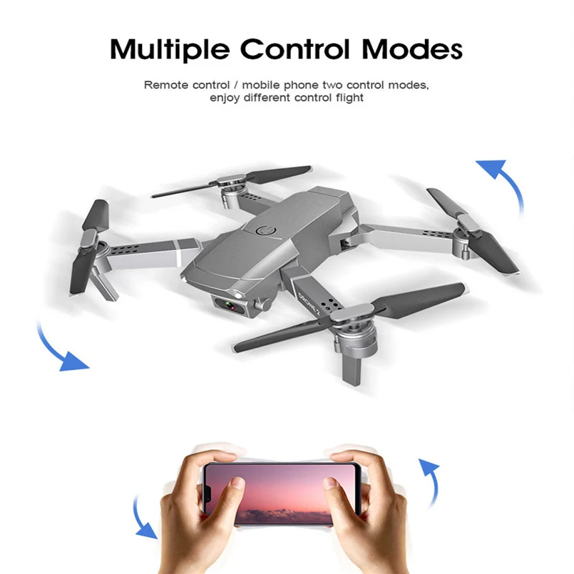 

DRONE 2 air pressure fixed height folding drone Drone x pro 2.4G Selfie WIFI FPV With 4K Camera Foldable RC Quadcopter 30N26