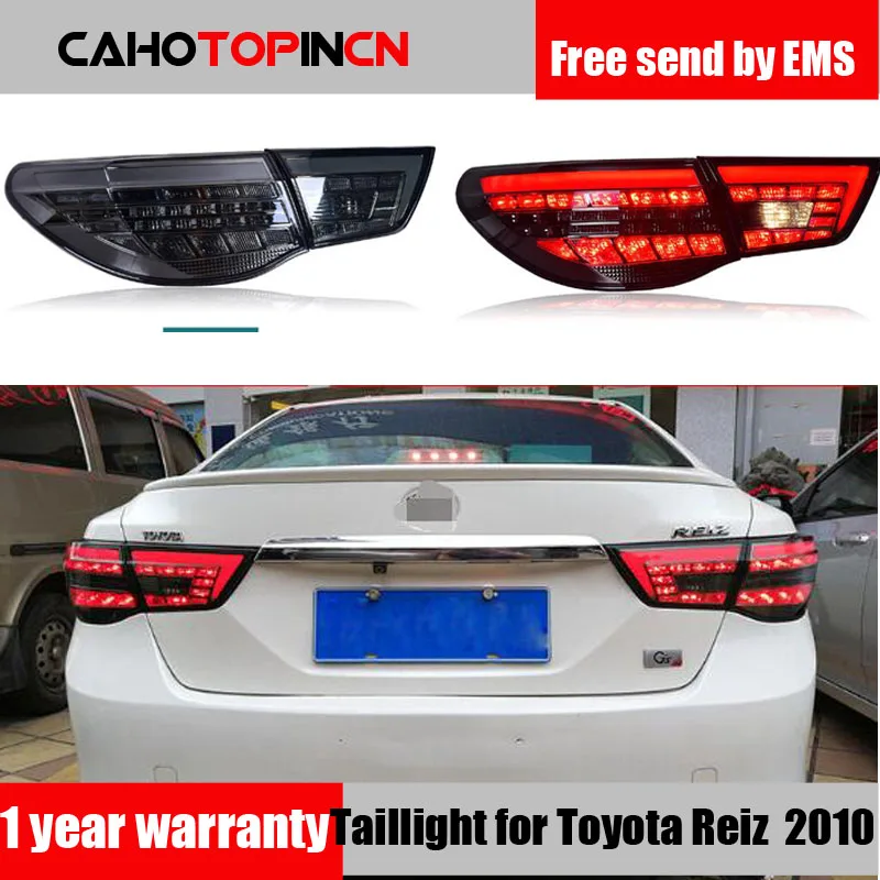 

Car Styling Tail Lamp for Toyota Reiz Mark X LEDTail Lights 2010 2011 2012 Mark X LED Tail Light Rear Lamp DRL+Brake+Park+Signal