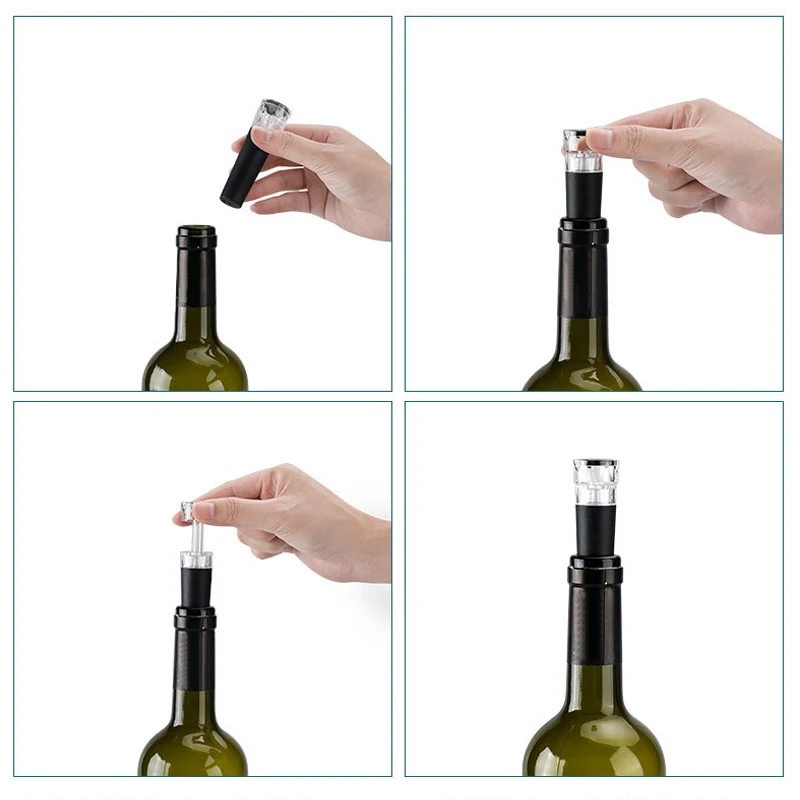 Saver Bottle Preserver Air Pump Stopper Sealer Plug Tools Wine Vacuum Stopper 
