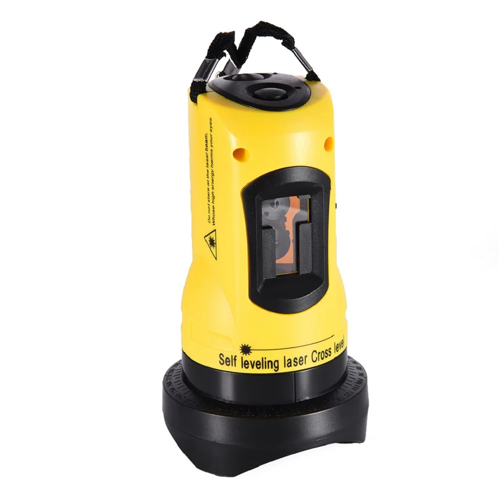 

High Precision 2-Line Automatic Leveling Cross Laser Level Instrument Laser Marker Infrared Line Projector