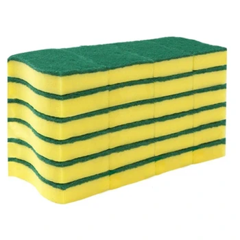 

Wave Double-Sided Decontamination Sponge Wipe Kitchen Washing Pot Cleaning Non-Stick Oil Hundred Clean ic Wipes