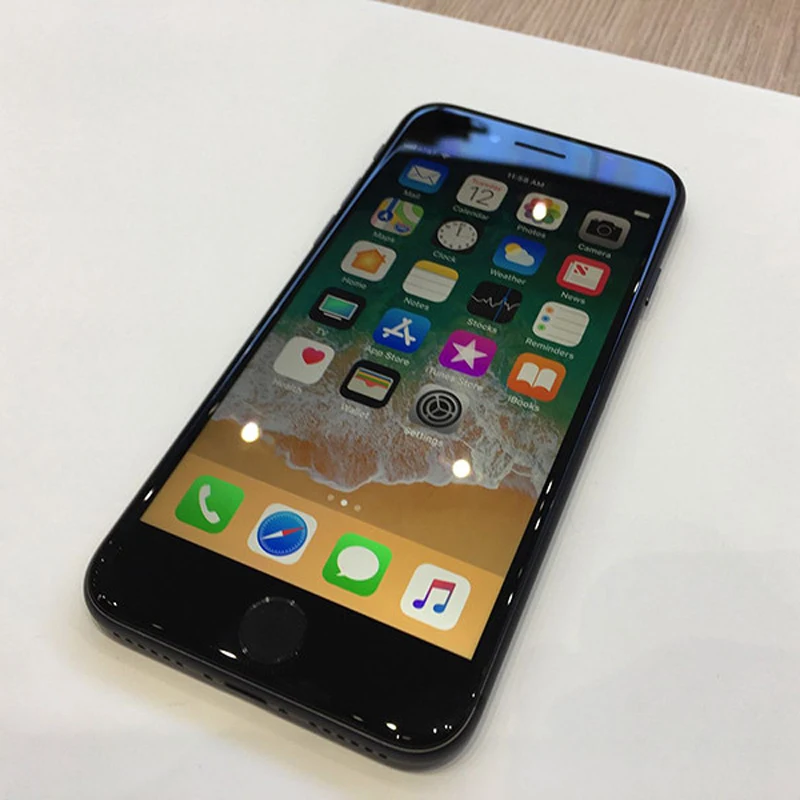 Разблокированный Apple iPhone 8 2 ГБ Оперативная память 64/256 ГБ Встроенная память Беспроводной зарядки отпечатков пальцев LTE операционная система iOS мобильного телефона 12MP гекса-core мобильного телефона