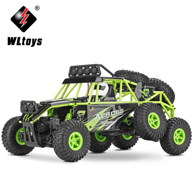WLtoys 18628 машинка с дистанционным управлением 1/18 2,4G 6WD Электрические игрушечные машинки модель рок внедорожный гусеничный скалолазание RC багги открытый гоночный автомобиль