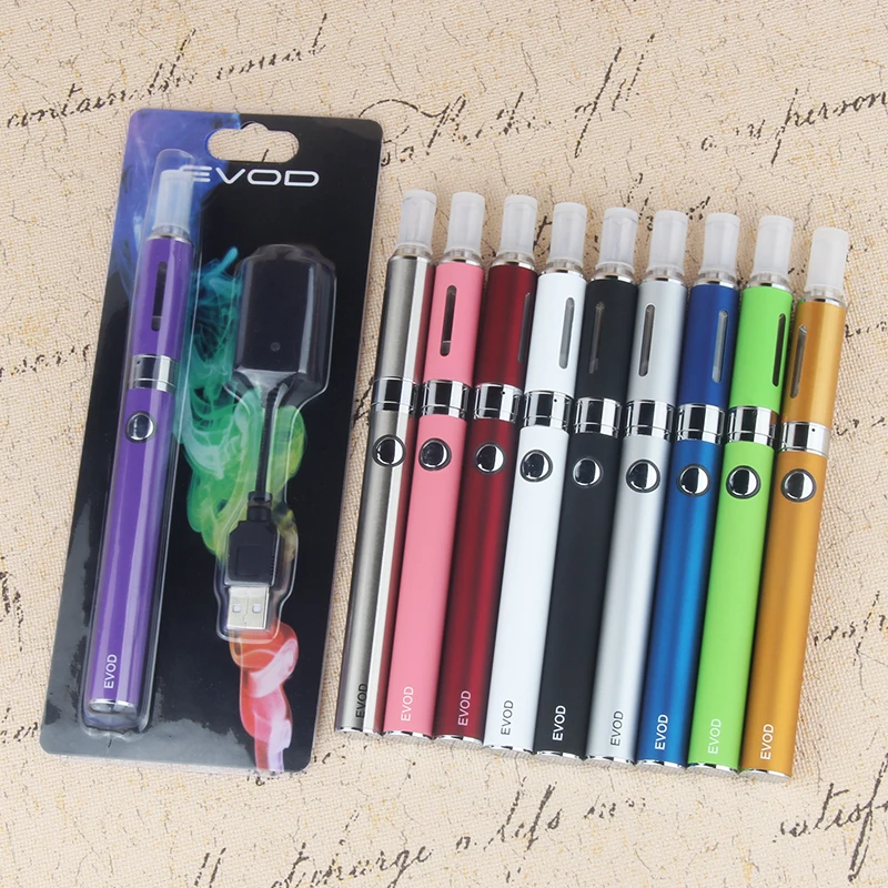 1 шт. Evod MT3 Vape стартовый набор 650mAh электронная сигарета eGo испаритель 2,4 мл MT3 атомайзер электронный кальян Vape набор ручек