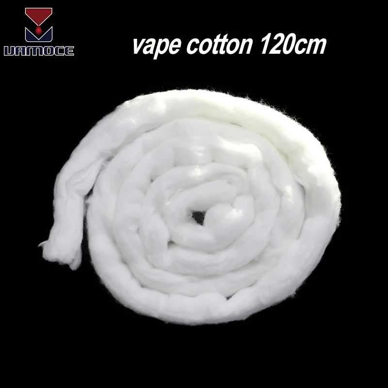 VAMOCE Vape хлопок органический RDA 120 см полоса фитиль ватники для Электронная