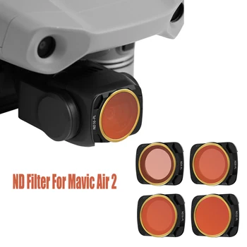 

Mavic Air 2 ND Filters Set ND4/PL ND8/PL ND16/PL ND32/PL,Lens Filters with Polarizer for DJI Mavic Air 2 Drone Camera Accessory