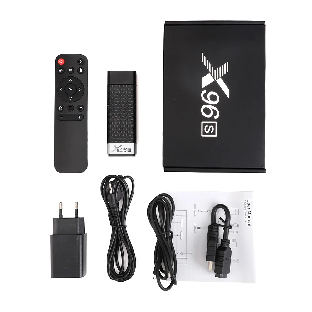 X96S ТВ-палка Amlogic S905Y2 DDR4 4 ГБ 32 ГБ Android 9,0 tv Box X96S мини-ПК 5G WiFi Bluetooth 4,2 4K HD tv Dongle медиаплеер