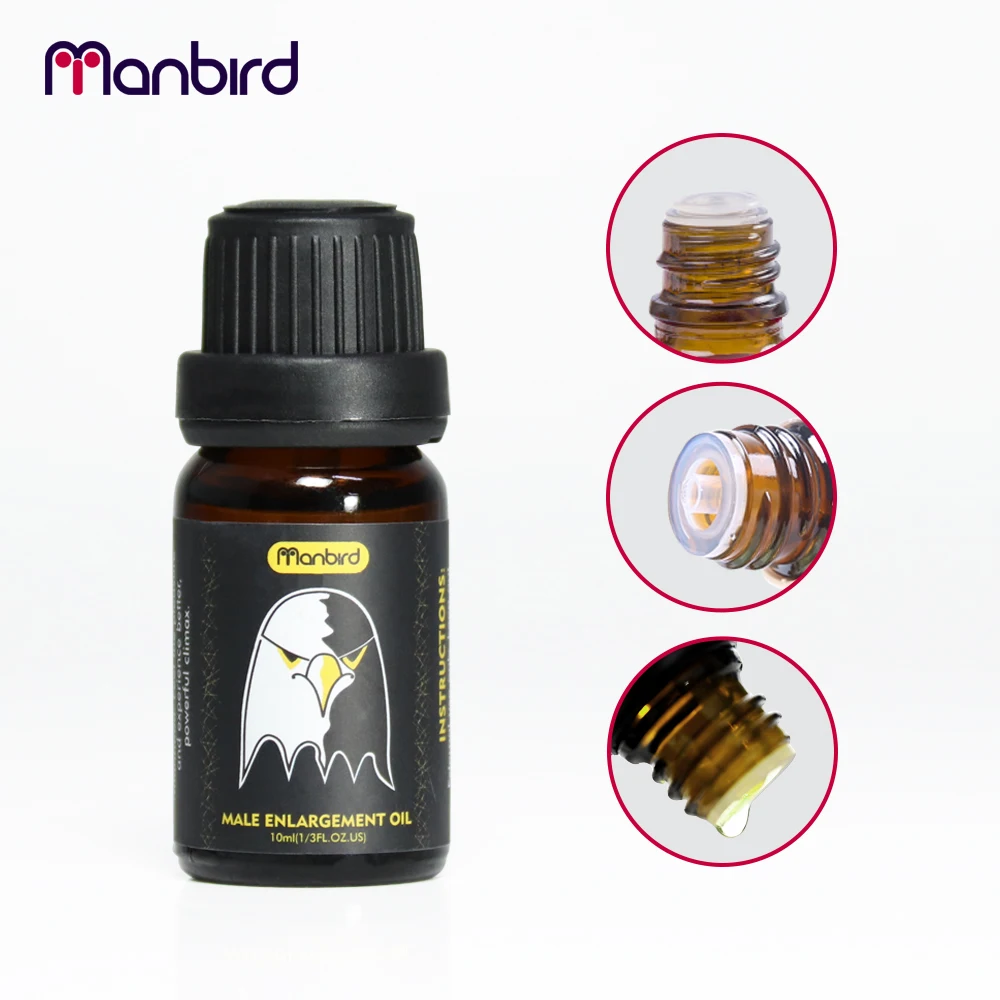 Manbird Penis Enlargement Oil Pene Thicken Increase Oil Sex Delay Penis Care Viagar Extender Enhancers Cock Dick Bigger Cream (3)
